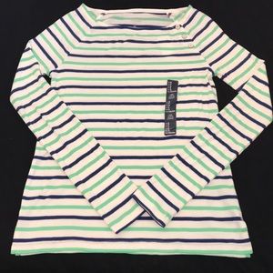 GAP favorite striped long sleeve tee size S (NWT)